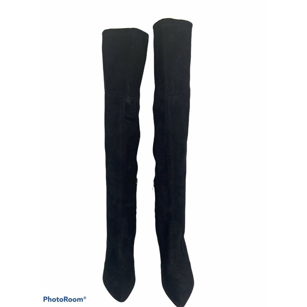 Sam Edelman Kristie Over the Knee Boot black suade - Picture 4 of 5